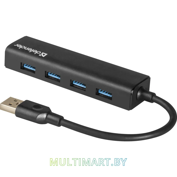 USB-хаб Defender Quadro Express (83204)